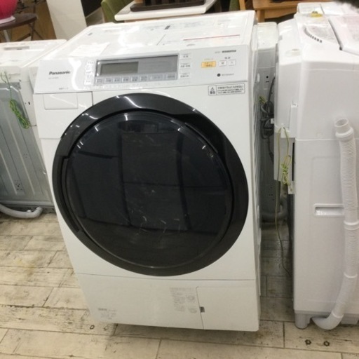 12/22 【✨パワフル滝すすぎ✨】 定価177,980円 Panasonic/パナソニック 10.0/6.0㎏ 洗濯乾燥機 NA-VX7900L 2018年製
