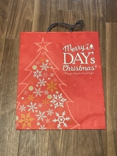 ダブルデイショッパー クリスマスバージョン クリスマス袋3点 紙袋 レン 北加賀屋のバッグ その他 の中古あげます 譲ります ジモティーで不用品の処分
