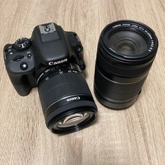 【ネット決済】一眼レフ　canon eos kiss x7 ダブ...