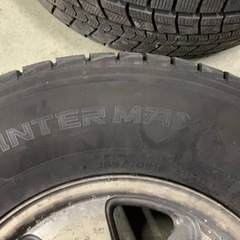 265/70R16 2018年製 スタッドレス ウインターマックス