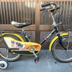昭和レトロな幼児用自転車16インチ
