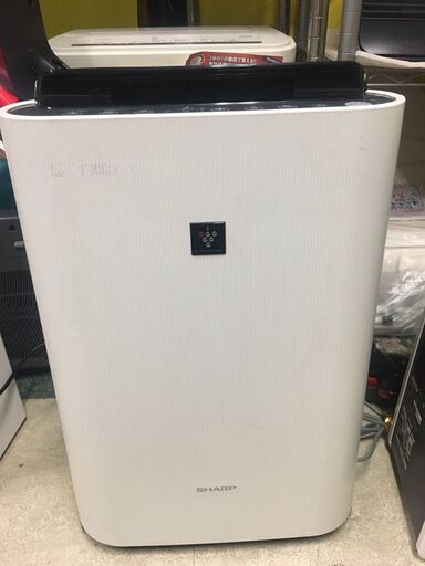 ☆中古 激安！！￥6,800！！SHARP　シャープ　加湿空気清浄機　家電　2018年製　KC-G50-W型　【BBL156】