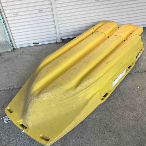 RYOBI リョービ ボートエース GEB-25 生簀付き オール付き ミニボート ...