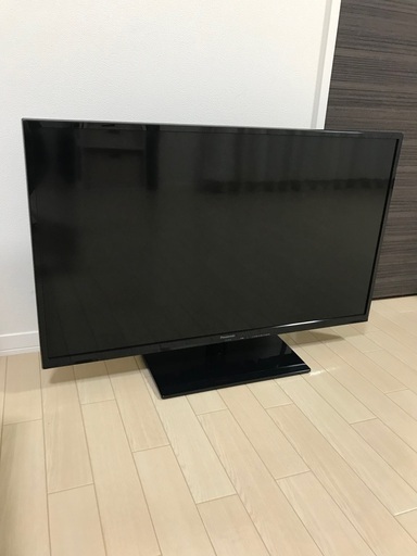 パナソニック 39V型 液晶テレビ ビエラ　壁寄せテレビスタンドのセット