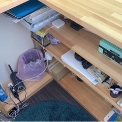 カウンターテーブル　　あと1時間