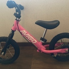 【ネット決済】ランバイク　ピンク　子ども用ペダルなし自転車