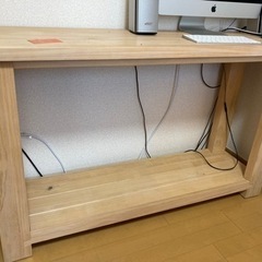 【ネット決済】テーブル　作業台？37×130高さ75