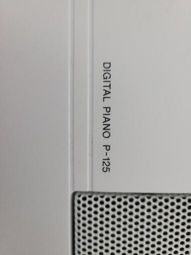 YAMAHA　電子ピアノ　P-125