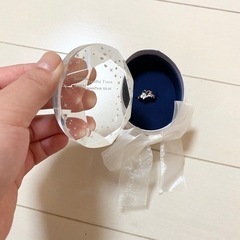 ≪定価49,500円≫ Samantha Tiara フラワーレターズハートリング　11号