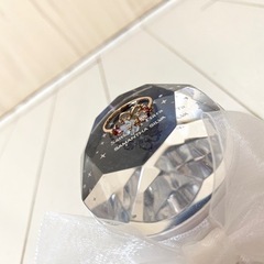 ≪定価49,500円≫ Samantha Tiara フラワーレターズハートリング　11号