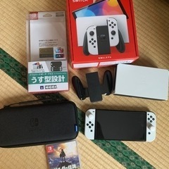 【ネット決済】任天堂Switch本体(有機EL)とゼルダの伝説ゼ...