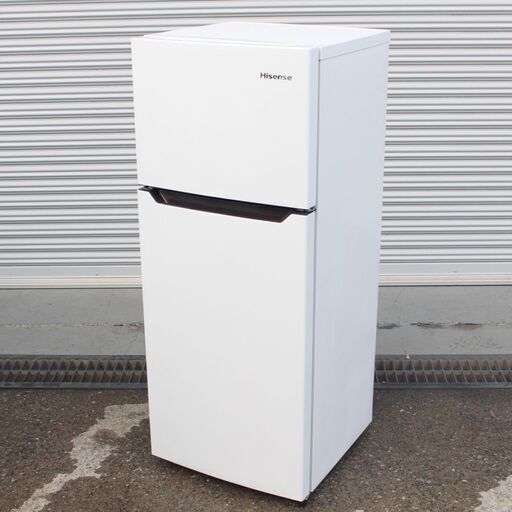 T256) ★高年式★ Hisense 2ドア 120L 2020年製 HR-B12C ハイセンス ノンフロン冷凍冷蔵庫 冷蔵庫 単身 一人暮らし 家電 キッチン
