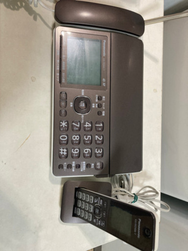 パナソニック FAX電話機おたっくす　パーソナルファックス　KX-PD503DL