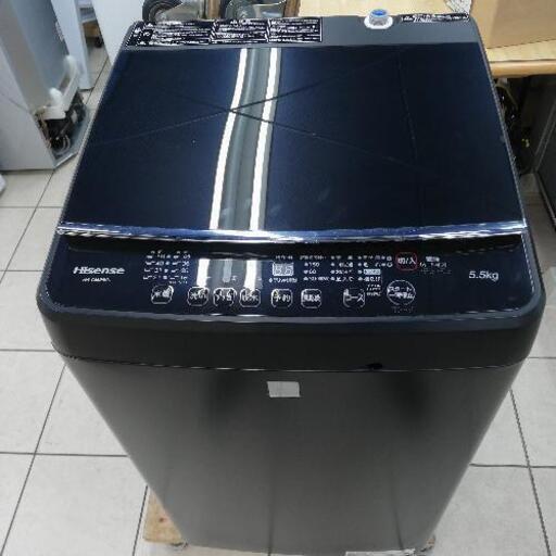 Hisense ハイセンス 洗濯機 2017年製 HW-G55E5KK 5.5kg