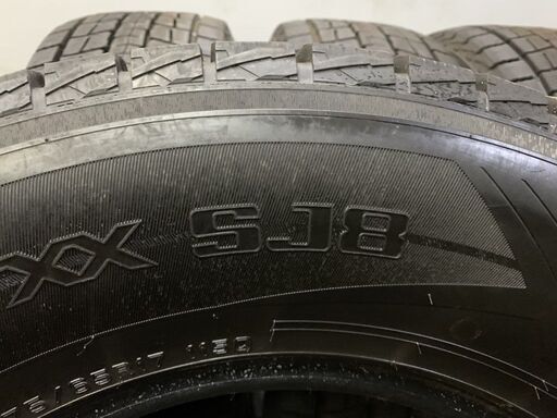 DUNLOP WINTER MAXX SJ8 275/65R17 17インチ スタッドレス 4本 バリ溝