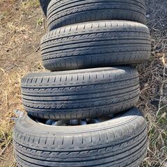 プリウス30前期　純正アルミ　タイヤ