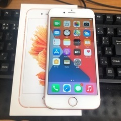 iPhone6s 64GB ローズゴールド SIMフリー 付属品新品