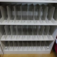 値下げしました！残り3台 オカムラ 6段カルテ棚 棚板54枚 L8471Y Z13 
