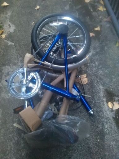 自転車　新品　未使用　未組立
