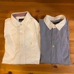 【ネット決済】カジュアルシャツ2枚セット　Lサイズ　メンズ