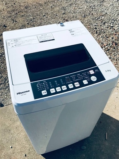 ♦️EJ992番 Hisense全自動電気洗濯機 【2018年製】