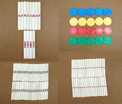任天堂 麻雀牌 役満 特重 役満 特重 一筒亀 関西書体 麻雀パイ
