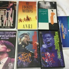 有難うございました）中古品　VHS・ミュージックビデオ７本まとめ...