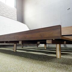 札幌 ダブルベッド ノンコイルマットレス マットレス厚さ20cm 低反発 
