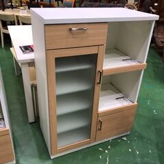未使用品エナメル塗装ツヤアリ幅120cmキッチンカウンター