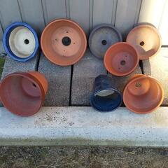 植木鉢8つ 陶器