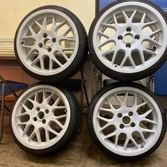 【ネット決済・配送可】BBS RX214 16inch 7j＋35