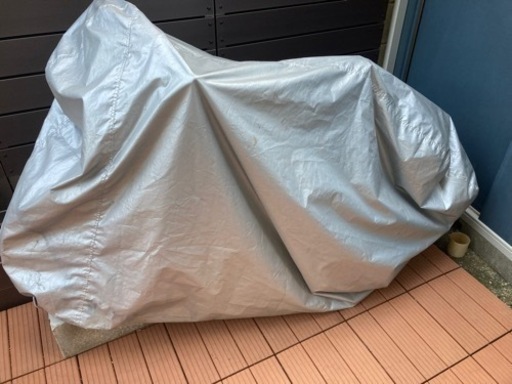 kaito equus 700C クロスバイク　自転車カバー付き