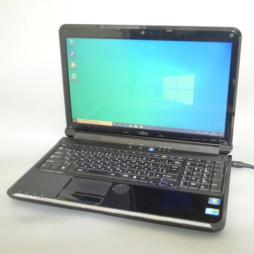 超大容量HDD-1TB ノートパソコン 15.6型 FUJITSU 富士通 AH550/5B 中古良品 Core i5 4GB Blu-ray 無線 WiFi カメラ Windows10 Office