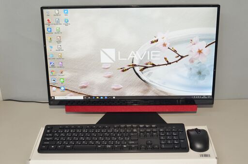 中古良品 一体型パソコン Windows10+office NEC DA770/K 高性能 i7-8550U/爆速SSD1TB/メモリ8GB/ブルーレイ/カメラ/23.8インチ/テレビ機能