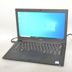 高速SSD ノートパソコン DELL デル Latitude 7280 中古美品 12.5型 第6世代 Core i7 16GB 無線 Wi-Fi Bluetooth カメラ Win10 Office 高速SSD ノートパソコン DELL デル Latitude 7280 中古美品 12.5型 第6世代