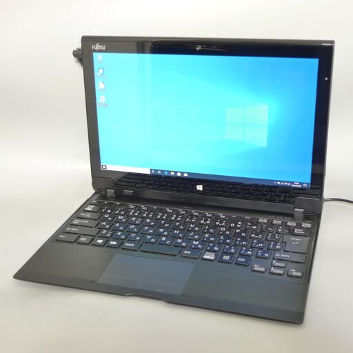 高速SSD ノートパソコン 中古美品 12.5型 FUJITSU 富士通 Q704/H 第4世代Core i5 4GB 無線 Wi-Fi Bluetooth カメラ Windows10 Office