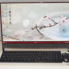 【ネット決済・配送可】中古良品 一体型パソコン Windows1...