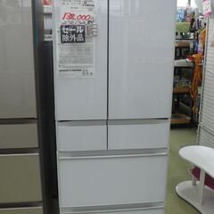 店頭取引のみ】未使用 日立 6ドア冷凍冷蔵庫 R-HW60N 2021年製【※店頭 