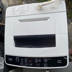 洗濯機 AQUA製 AQW-S5E3 5kg
