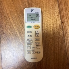 ダイキンリモコン　(中古品)