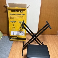 【HERCULES KS120B】キーボードスタンド・折りたたみ...