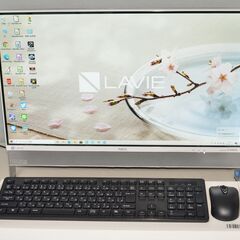 【ネット決済・配送可】中古良品 一体型パソコン Windows1...