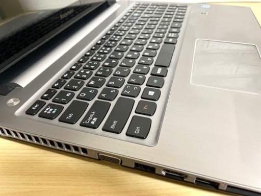 爆速i5/ SSD120 /メモリ増設8GB/画面楽々タッチパネル/HD/DVD/カメラ内蔵