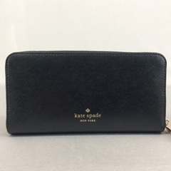 ケイトスペード 長財布 レディース WLR00593 974 レザー キャット 猫