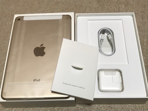 iPad mini4 Wi-Fi 128GB ゴールド MK9Q2J/A A1538 美品