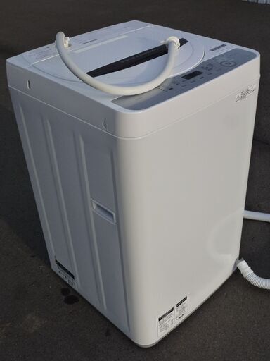 【売約済】【動作確認済】全自動洗濯機 ５.５ｋｇ 2017年製 シャープ製 ES-GE5B
