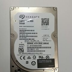 【決定しました】SEAGATE 2.5inchHDD ST500...