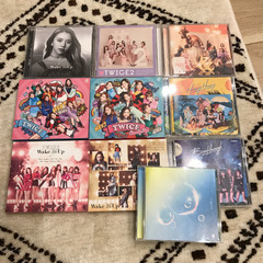 twice CD 9枚　　BTS CD 1枚