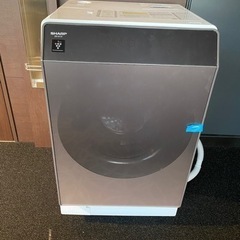 最新ドラム式洗濯乾燥機 シャープ