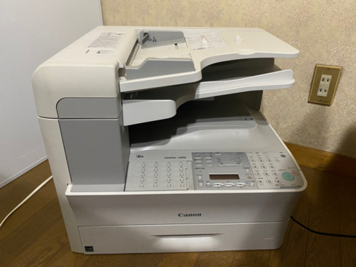 Canon A4 モノクロレーザー複合機 Canofax L1000 ◎動作良好◎コピー/FAX/1段カセット/手差し キャノン l1000